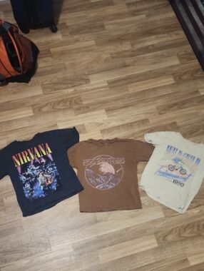Kids Brown Graphic Tee